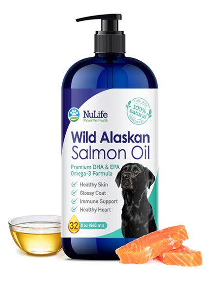 dog fish pol Wild Alaskan Salmon Oil For Dogs — Pure Liquid 32oz