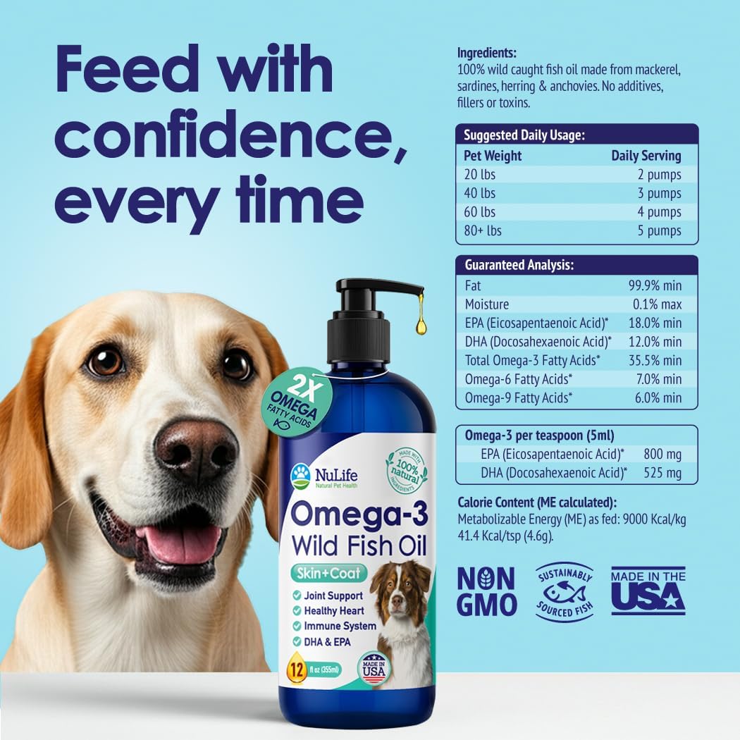 dog fish pol Wild Alaskan Oil for Dogs & Cats Native Pet Omega Oil for Dogs is a veterinarian Wild Alaskan Skin & Coat