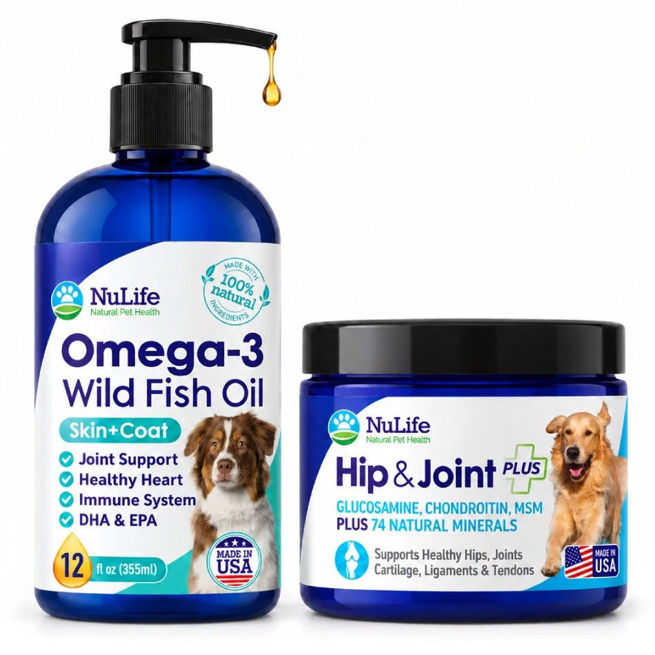 Mobility Duo - Hip & Joint Powder & Omega-3 Fish Oil
