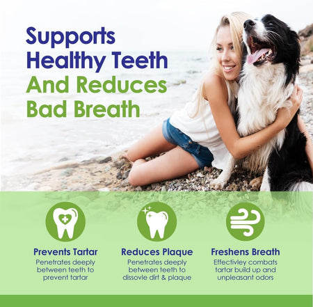 Dog Teeth Cleaning Powder, USDA Organic Sea Kelp - 12oz - NuLife Natural Pet Health
