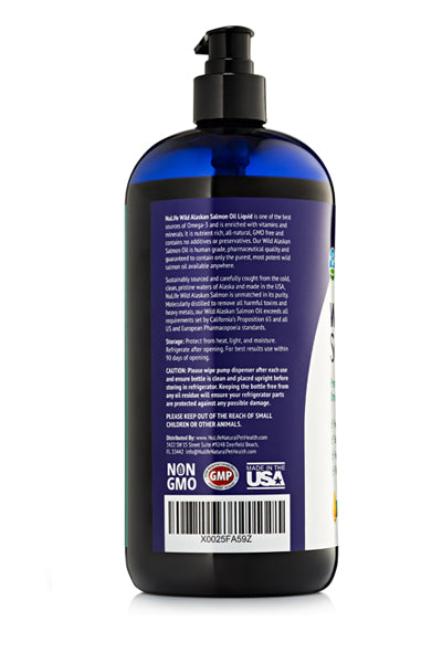 Wild Alaskan Fish Oil For Dogs 32oz Liquid